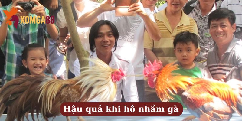 suýt bị quýnh vì hô nhầm tên gà