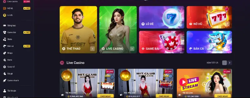 HD88 - Sự lựa chọn số 1 cho live casino