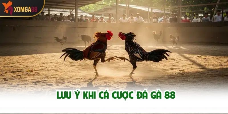 Lưu Ý Khi Cá Cược Đá Gà 88